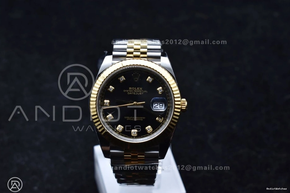 41 Chic On Edition YG 904L 609 YG Best Dial VR 1:1 Bracelet Clean SS Jubilee Steel DateJust 126333 Diamonds 0822